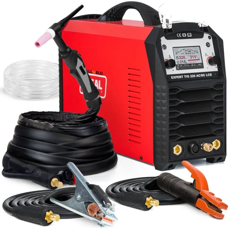 Schweißgerät IDEAL EXPERT TIG 220 AC/DC PULSE LCD